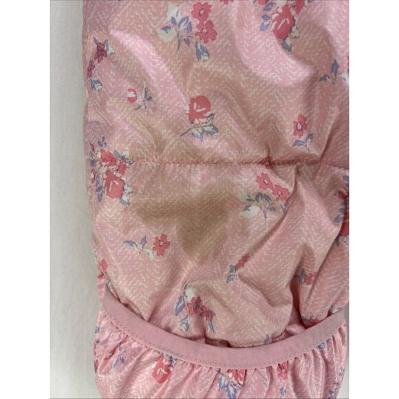 Joe Fresh Snow Suit Baby Toddler Size 18-24 Months Girls Pink One Piece Hooded - Picture 8 of 11
